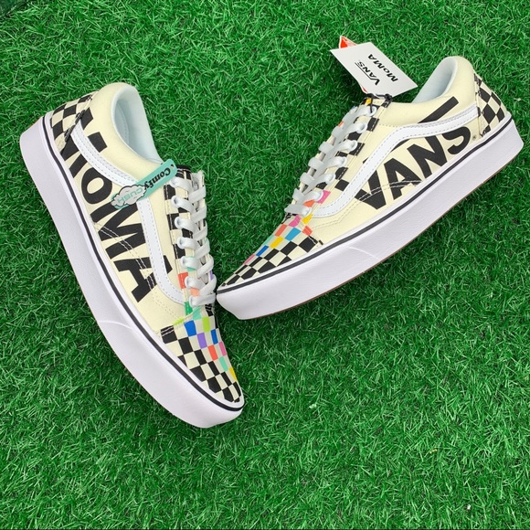 Vans Comfycush Old Skool Moma Brand Checkerboard - Picture 4 of 6